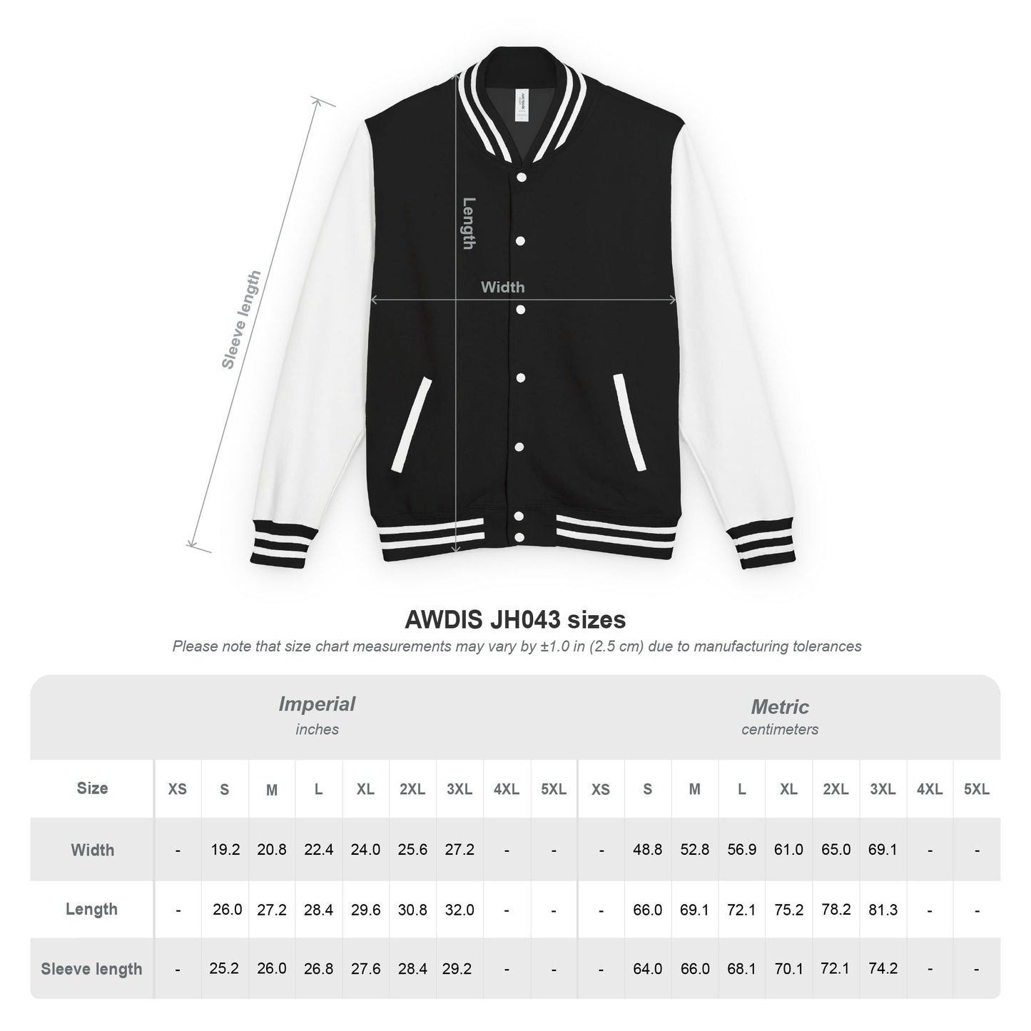 “Built on the Word” - Letterman Jacket