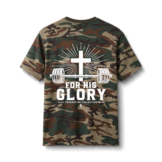 “For His Glory” - Camo Tee