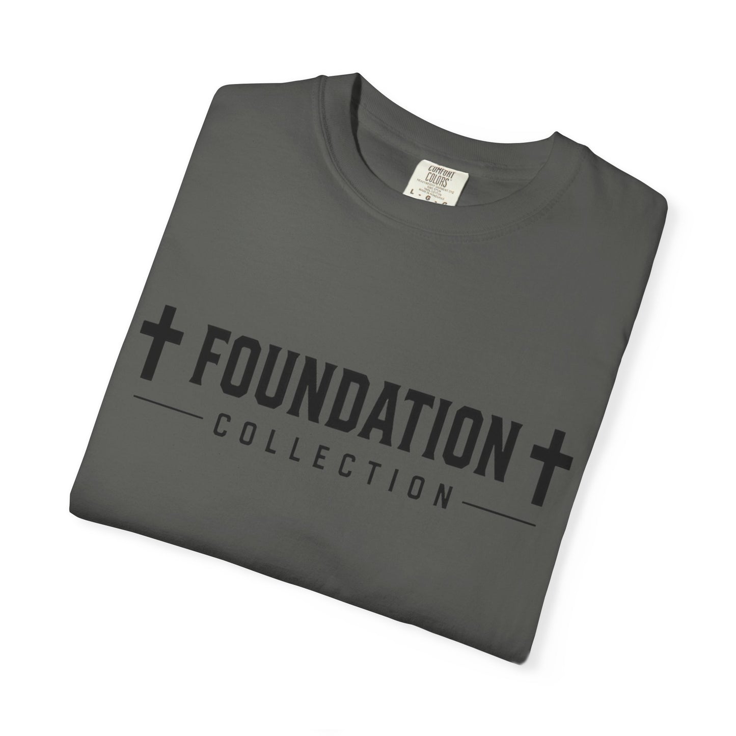Discipline Over Comfort T-Shirt — Foundation Collection Christian Fitness Tee
