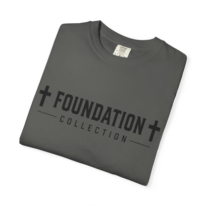 Discipline Over Comfort T-Shirt — Foundation Collection Christian Fitness Tee