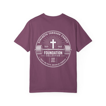 Foundation Collection T‑Shirt — Faith & Strength Graphic Tee