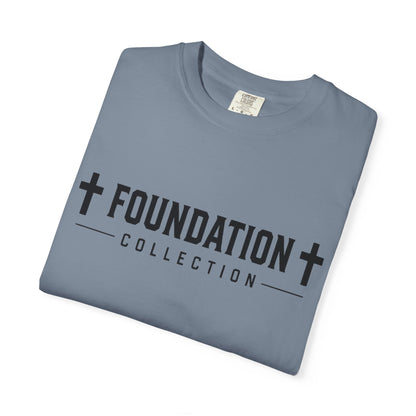 Discipline Over Comfort T-Shirt — Foundation Collection Christian Fitness Tee