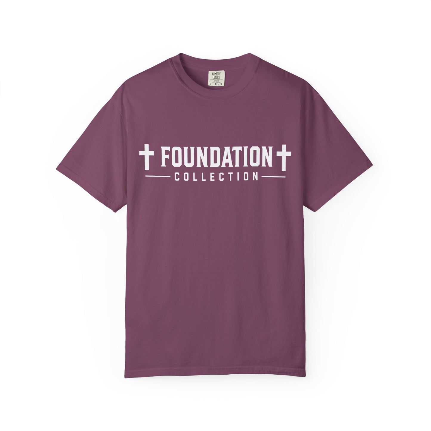 Discipline Over Comfort T-Shirt — Foundation Collection Christian Fitness Tee