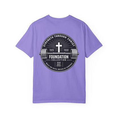 Foundation Collection T-Shirt — Strength Through Christ Gym Tee