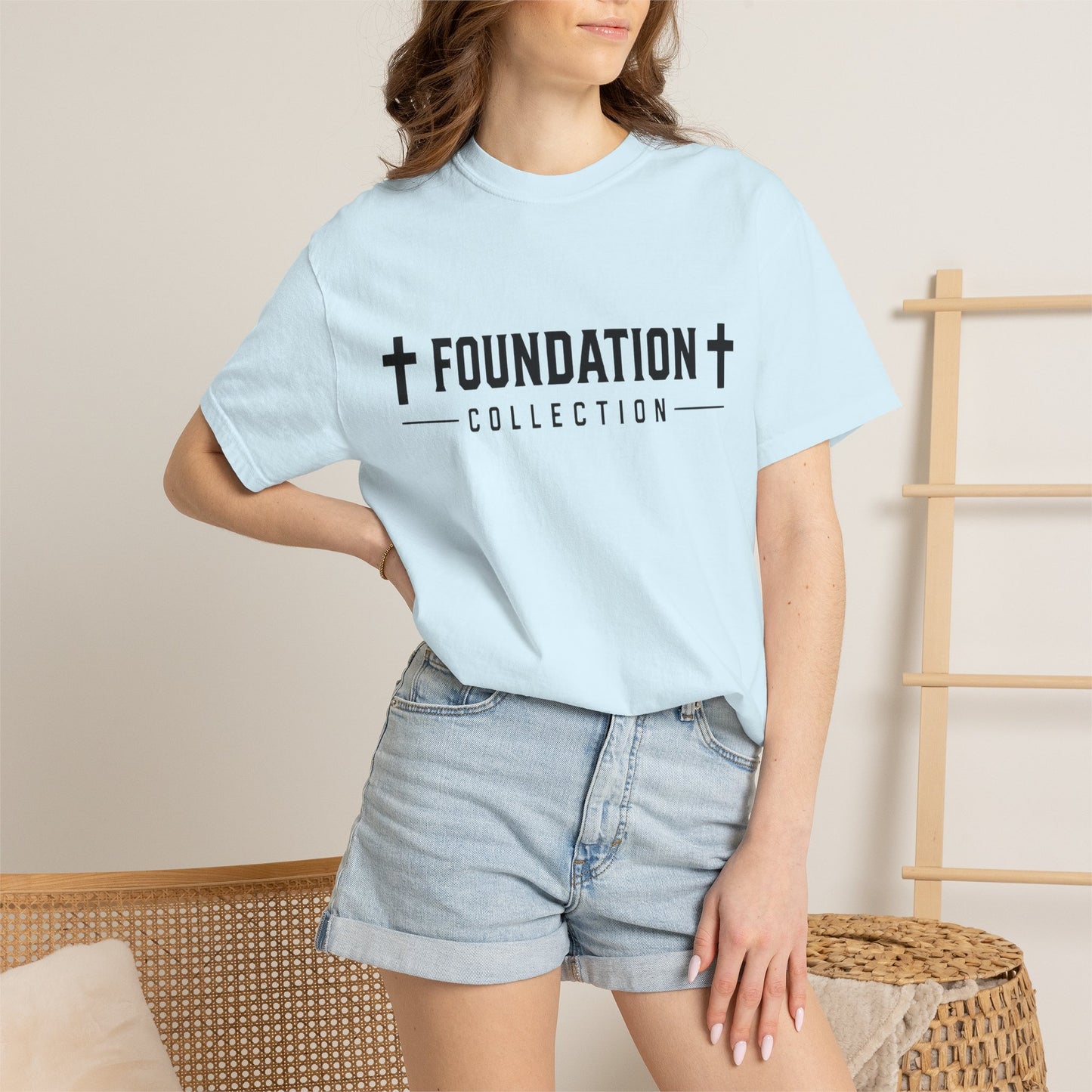 Foundation Collection T-Shirt — Strength Through Christ Gym Tee