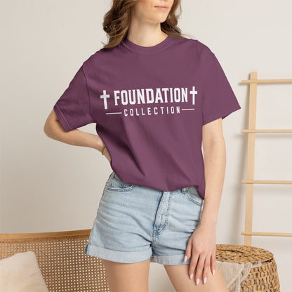 Discipline Over Comfort T-Shirt — Foundation Collection Christian Fitness Tee