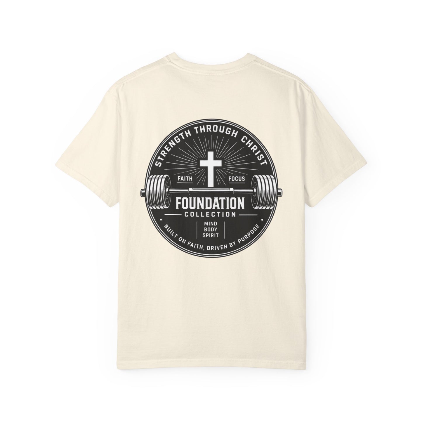 Foundation Collection T-Shirt — Strength Through Christ Gym Tee