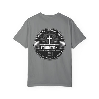 Foundation Collection T-Shirt — Strength Through Christ Gym Tee