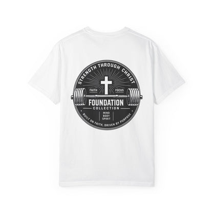Foundation Collection T-Shirt — Strength Through Christ Gym Tee