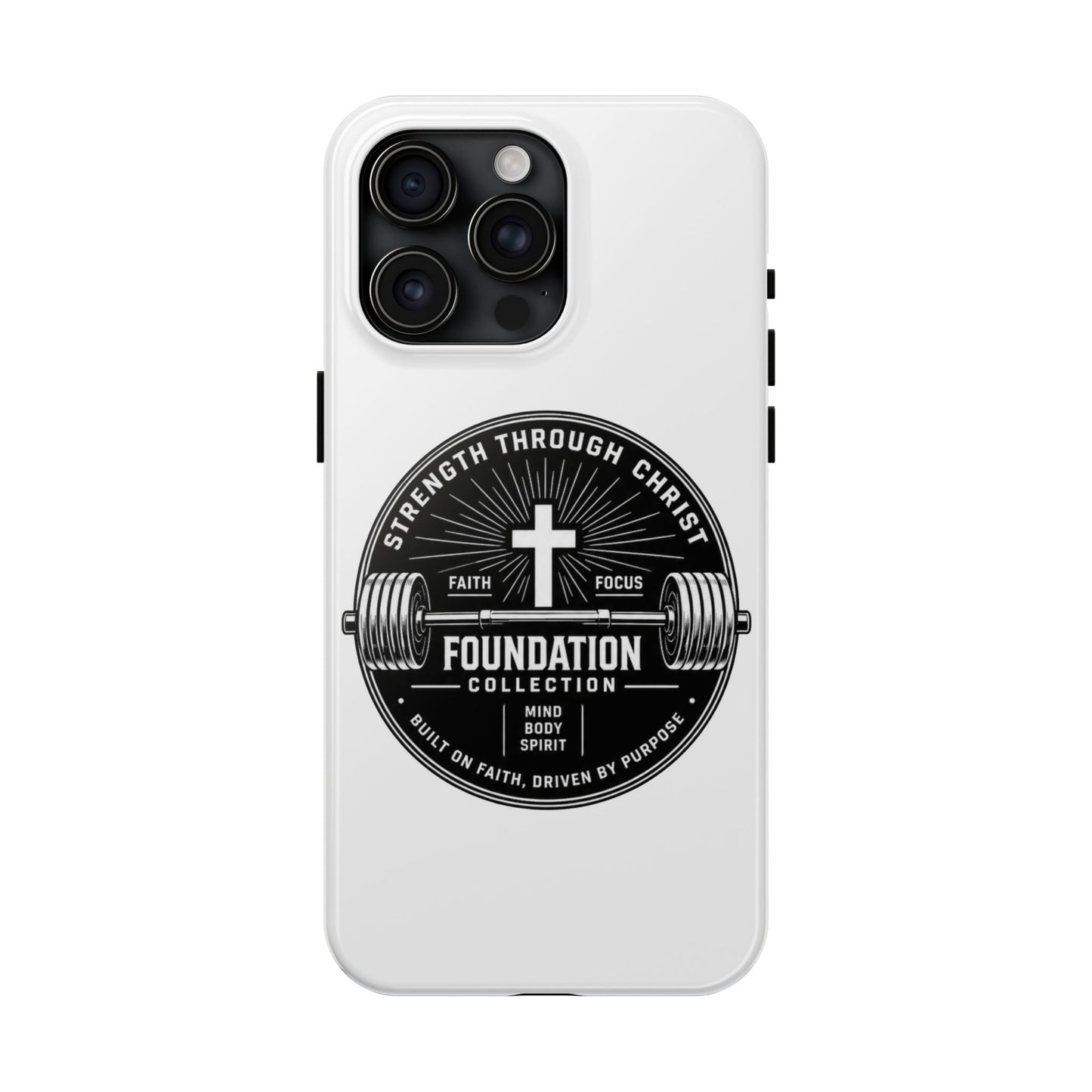 Strength Through Christ Tough Phone Case