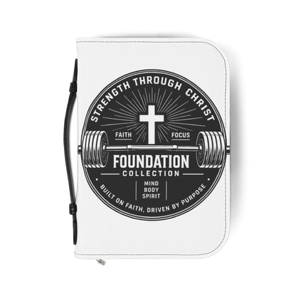 Strength Through Christ Bible Cover | Foundation Collection
