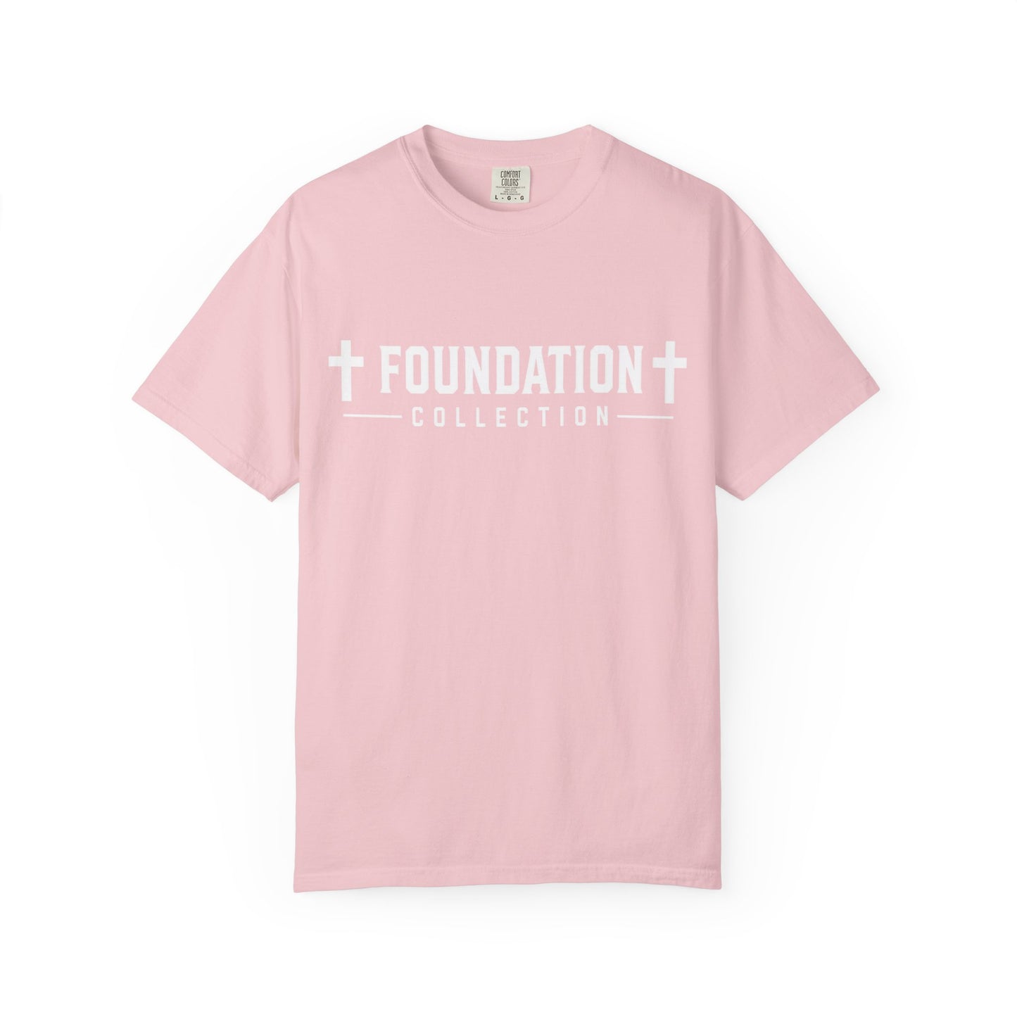 Discipline Over Comfort T-Shirt — Foundation Collection Christian Fitness Tee