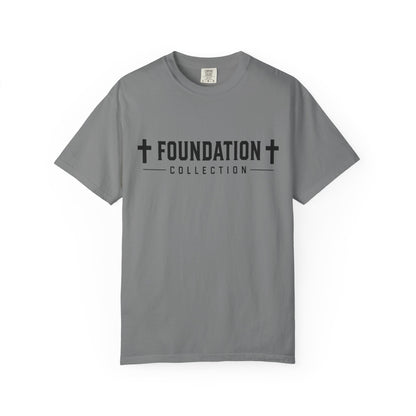 Discipline Over Comfort T-Shirt — Foundation Collection Christian Fitness Tee