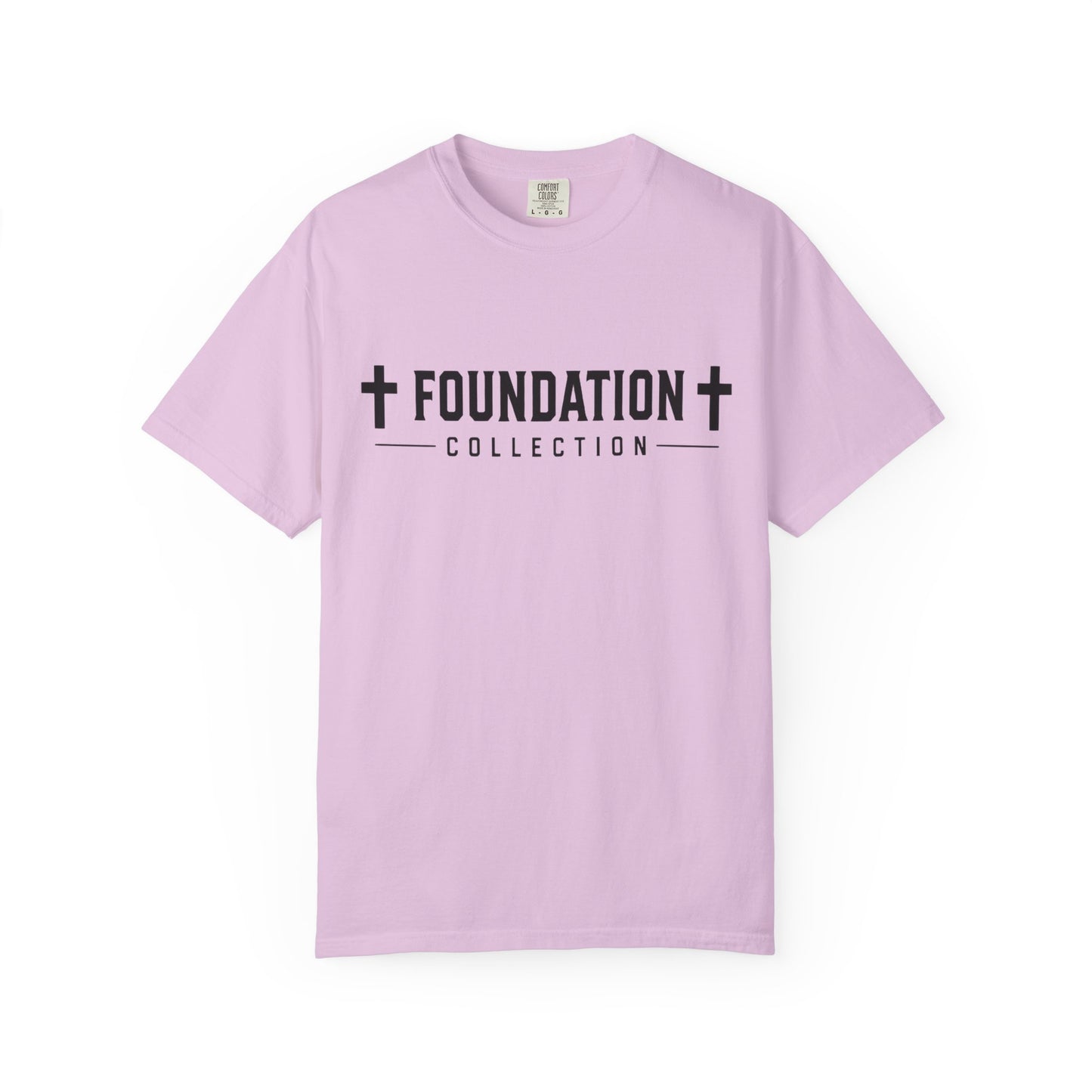 Discipline Over Comfort T-Shirt — Foundation Collection Christian Fitness Tee