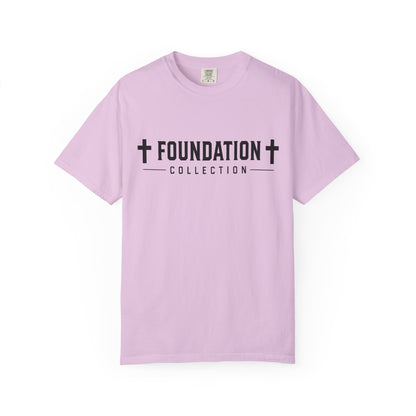 Discipline Over Comfort T-Shirt — Foundation Collection Christian Fitness Tee