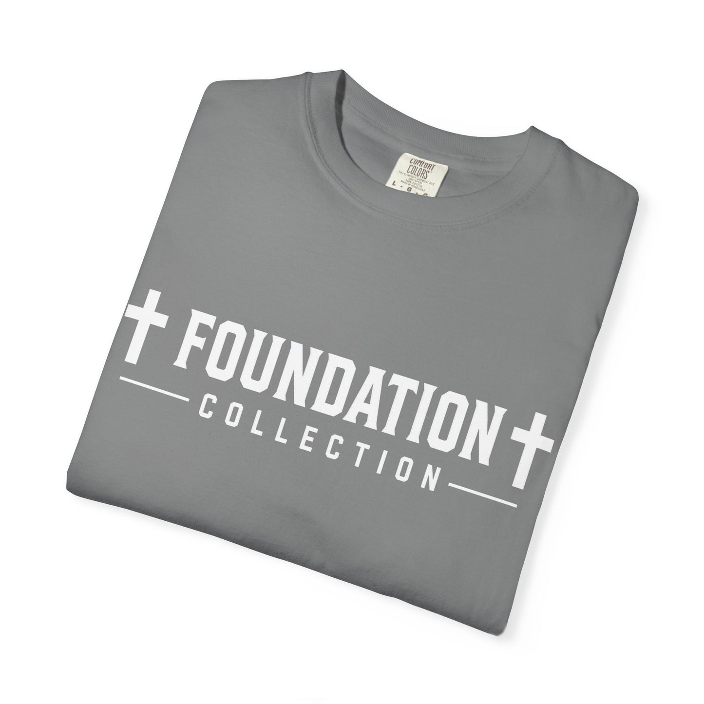 Discipline Over Comfort T-Shirt — Foundation Collection Christian Fitness Tee