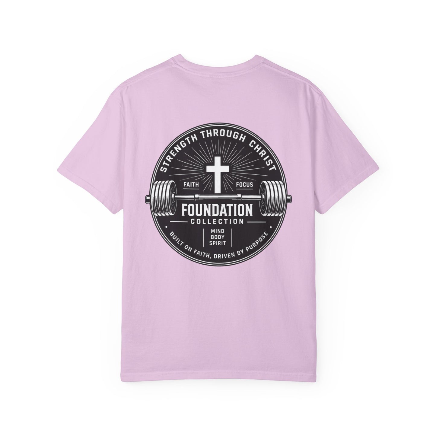 Foundation Collection T-Shirt — Strength Through Christ Gym Tee