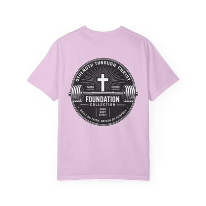 Foundation Collection T-Shirt — Strength Through Christ Gym Tee