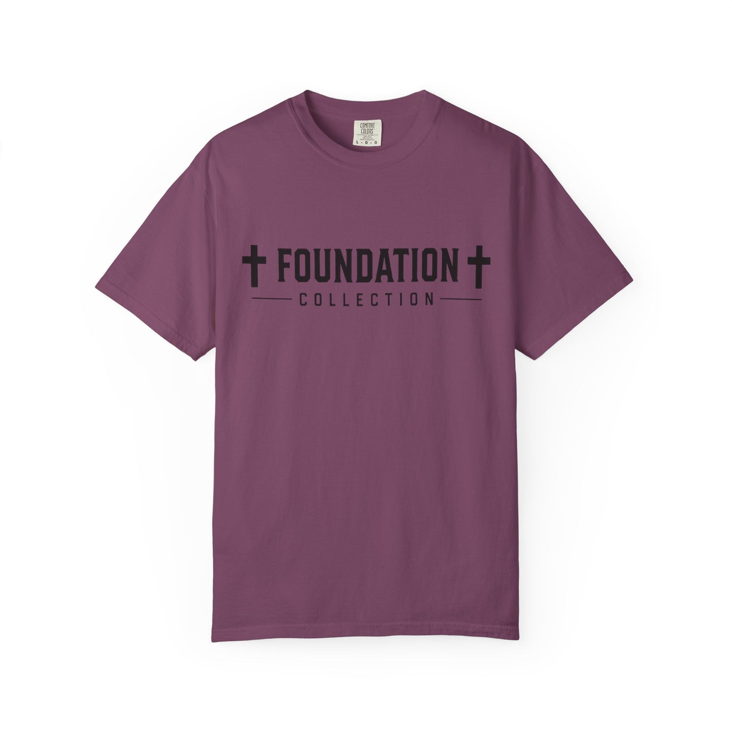 Discipline Over Comfort T-Shirt — Foundation Collection Christian Fitness Tee