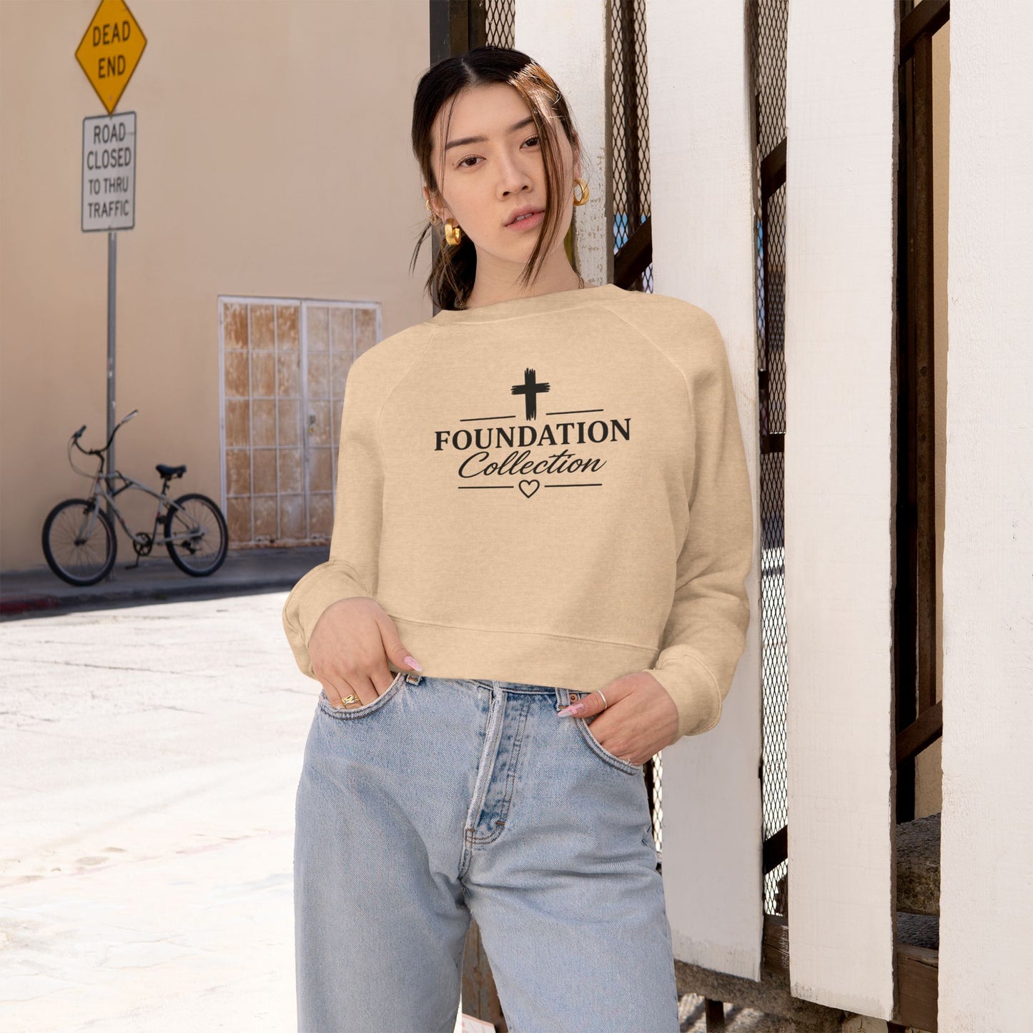 Foundation Collection Cropped Crewneck