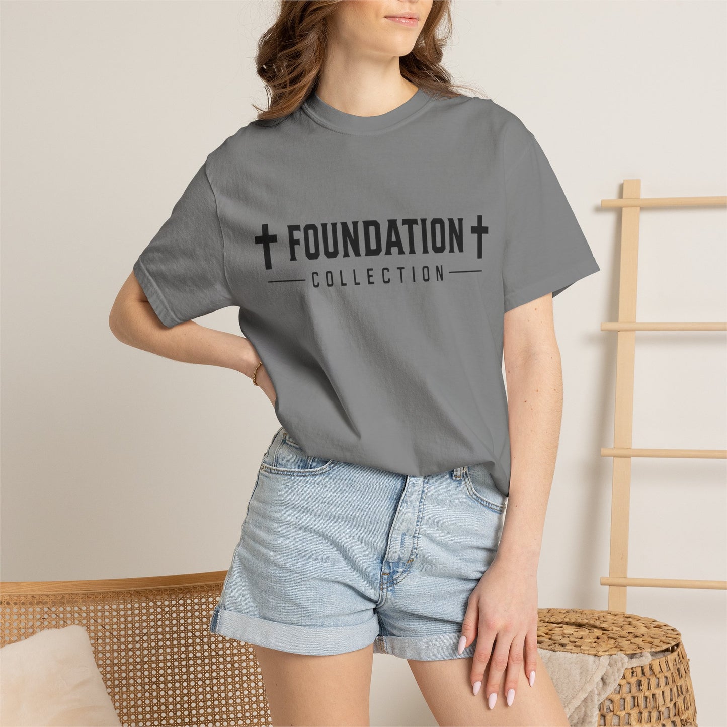 Foundation Collection T-Shirt — Strength Through Christ Gym Tee