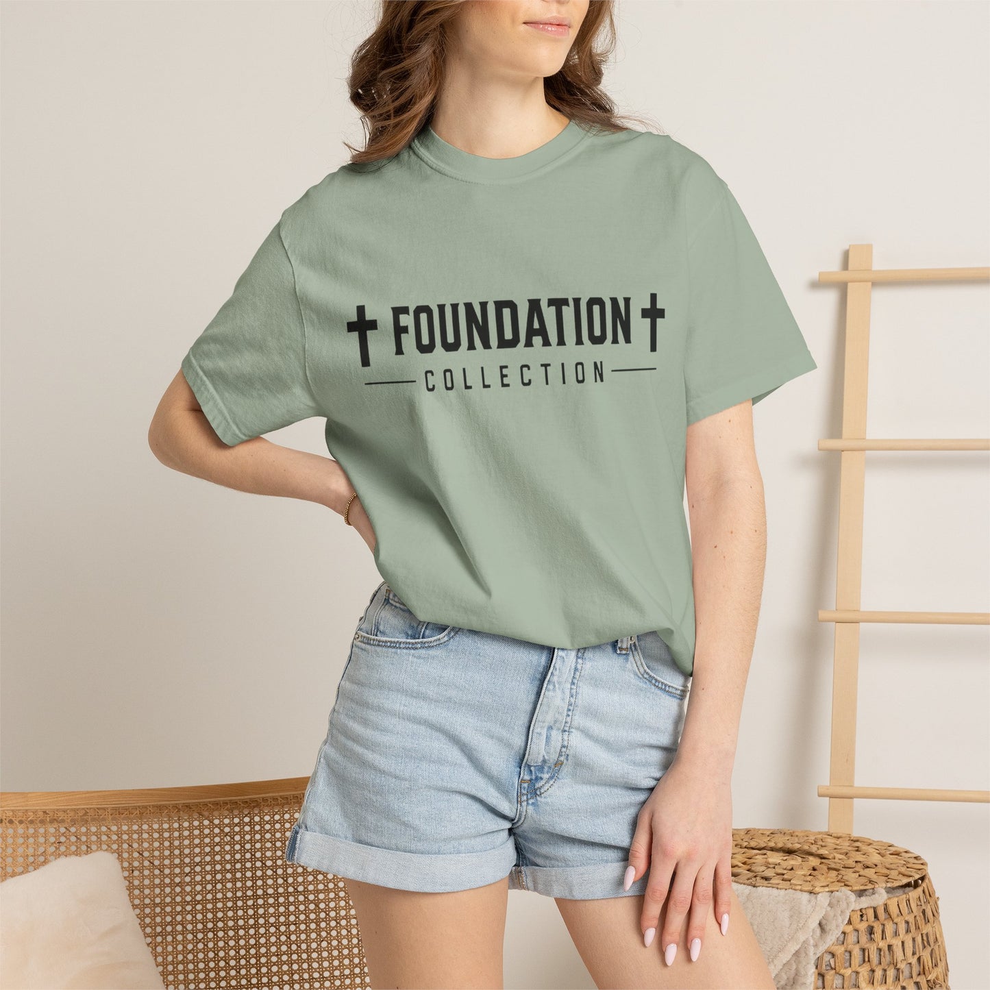 Foundation Collection T-Shirt — Strength Through Christ Gym Tee