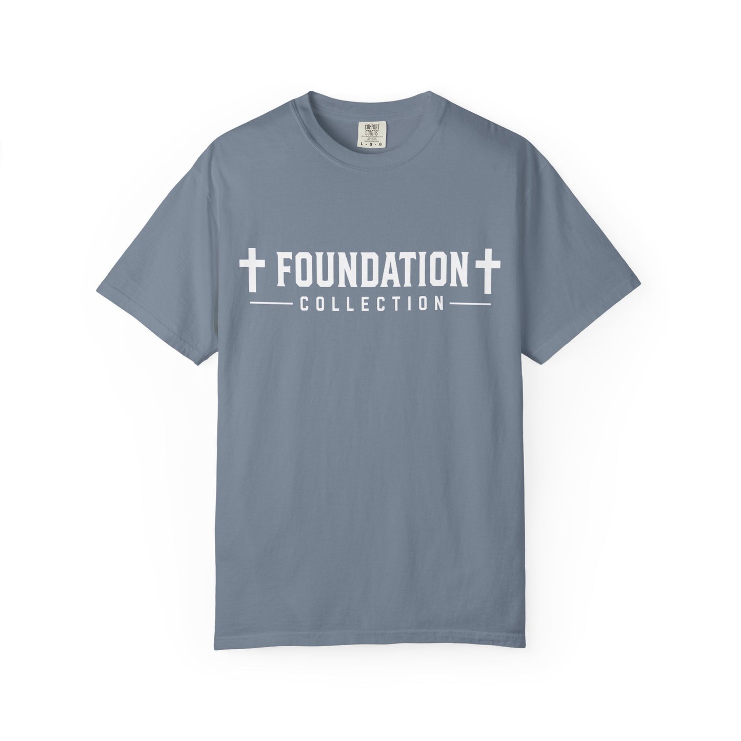 Discipline Over Comfort T-Shirt — Foundation Collection Christian Fitness Tee