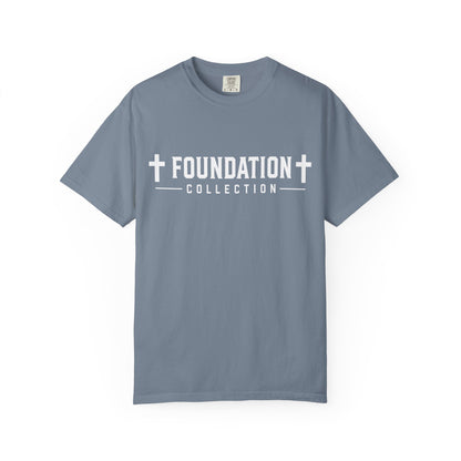 Discipline Over Comfort T-Shirt — Foundation Collection Christian Fitness Tee