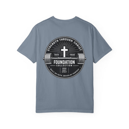 Foundation Collection T-Shirt — Strength Through Christ Gym Tee