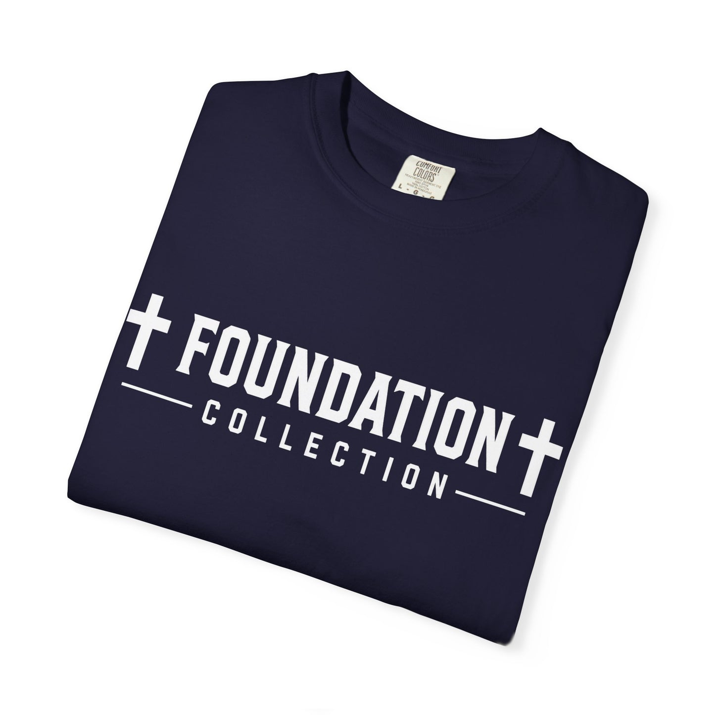 Discipline Over Comfort T-Shirt — Foundation Collection Christian Fitness Tee
