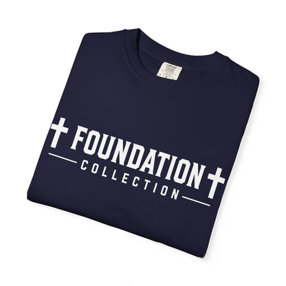 Discipline Over Comfort T-Shirt — Foundation Collection Christian Fitness Tee