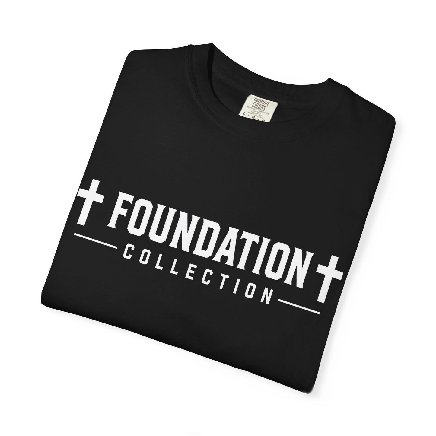 Discipline Over Comfort T-Shirt — Foundation Collection Christian Fitness Tee