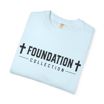 Discipline Over Comfort T-Shirt — Foundation Collection Christian Fitness Tee