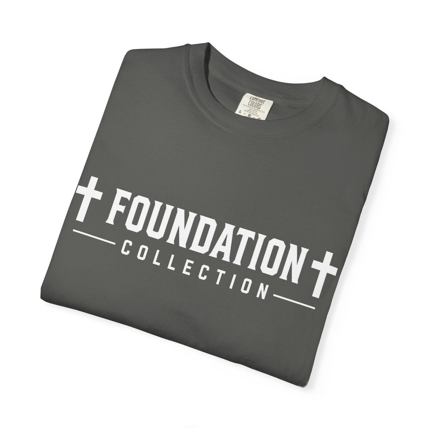 Discipline Over Comfort T-Shirt — Foundation Collection Christian Fitness Tee