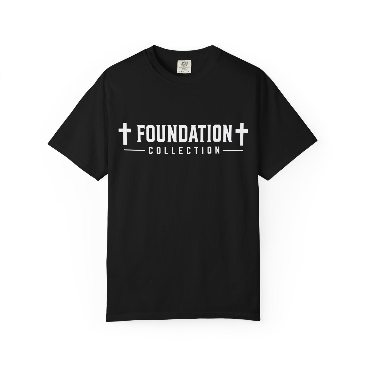 Discipline Over Comfort T-Shirt — Foundation Collection Christian Fitness Tee