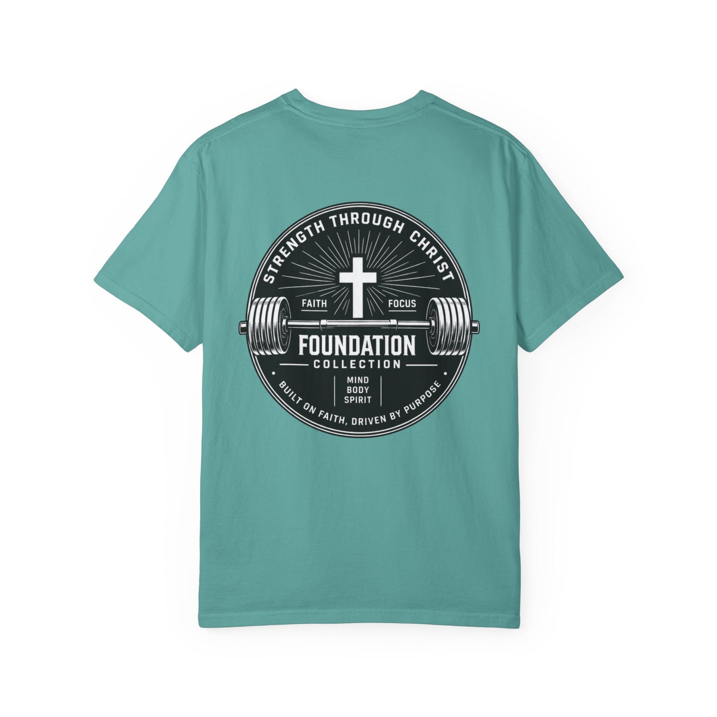 Foundation Collection T-Shirt — Strength Through Christ Gym Tee