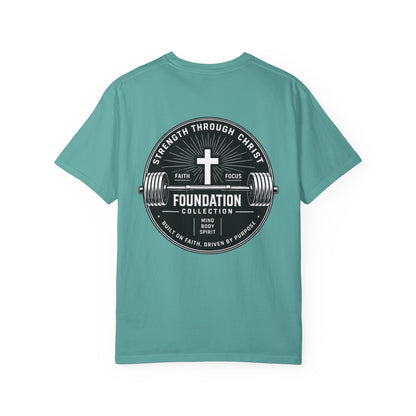 Foundation Collection T-Shirt — Strength Through Christ Gym Tee
