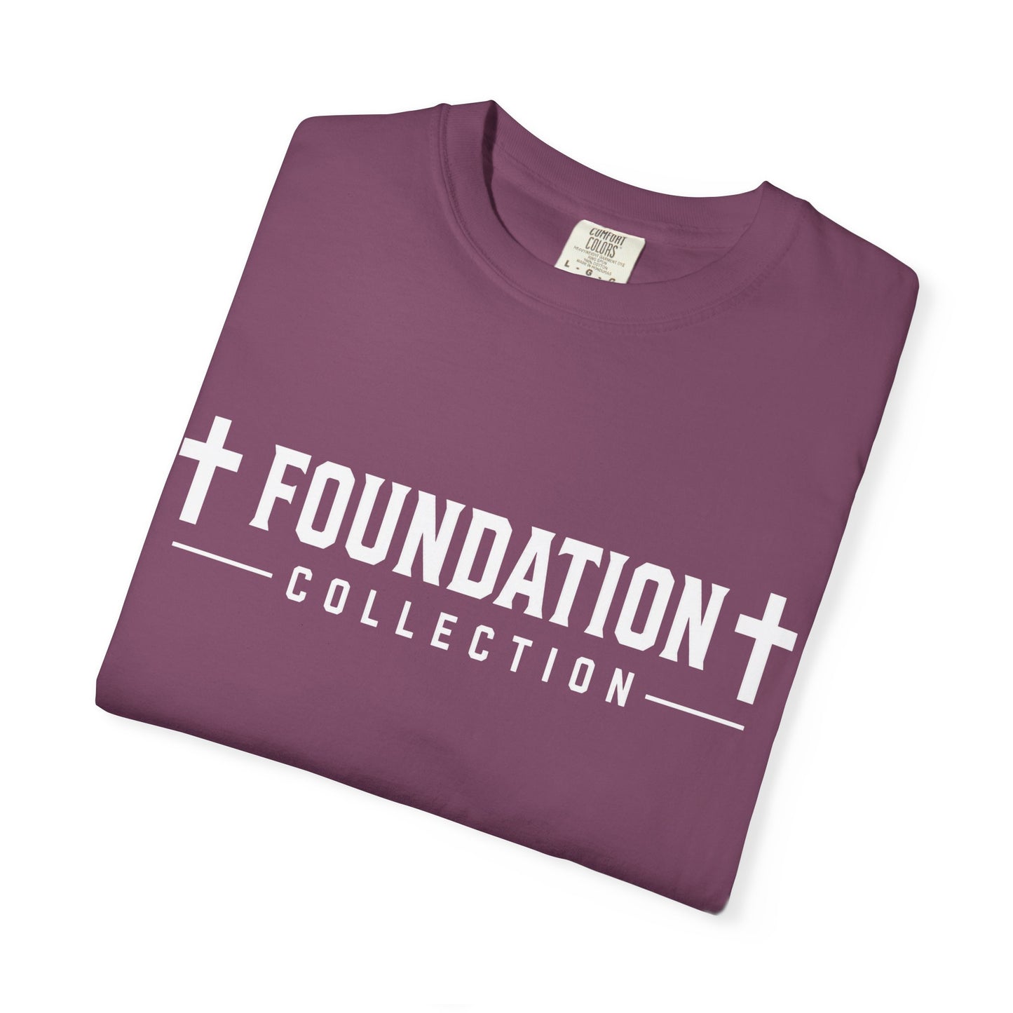 Discipline Over Comfort T-Shirt — Foundation Collection Christian Fitness Tee