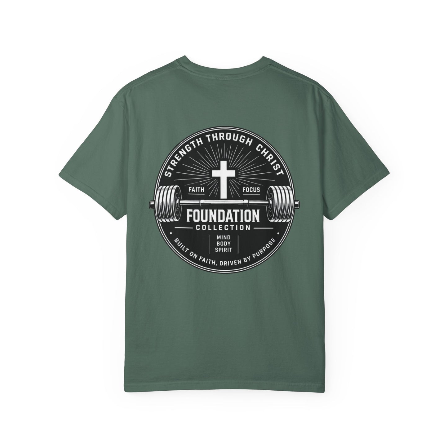 Foundation Collection T-Shirt — Strength Through Christ Gym Tee