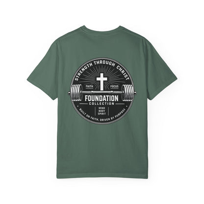 Foundation Collection T-Shirt — Strength Through Christ Gym Tee
