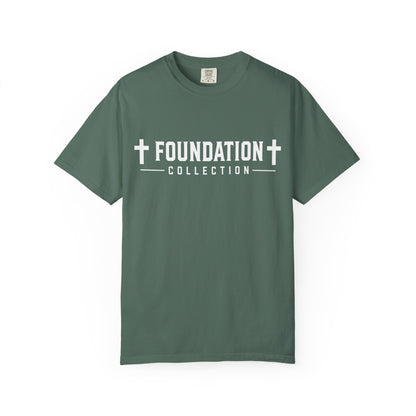 Discipline Over Comfort T-Shirt — Foundation Collection Christian Fitness Tee