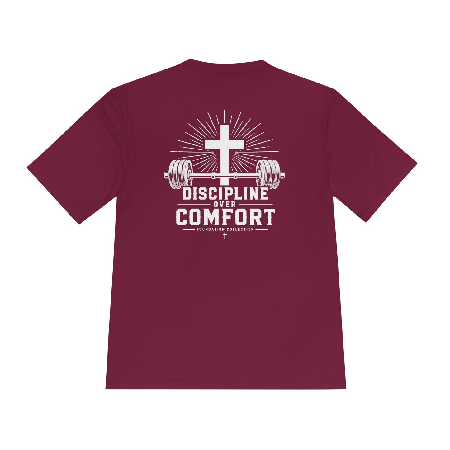 Discipline Over Comfort Performance Tee