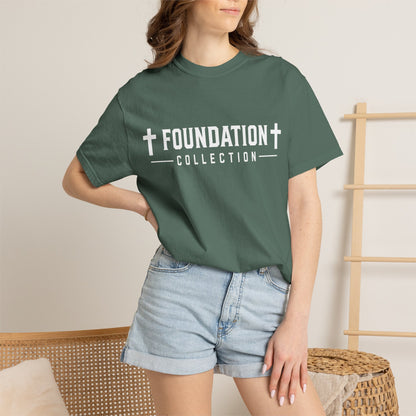 Discipline Over Comfort T-Shirt — Foundation Collection Christian Fitness Tee