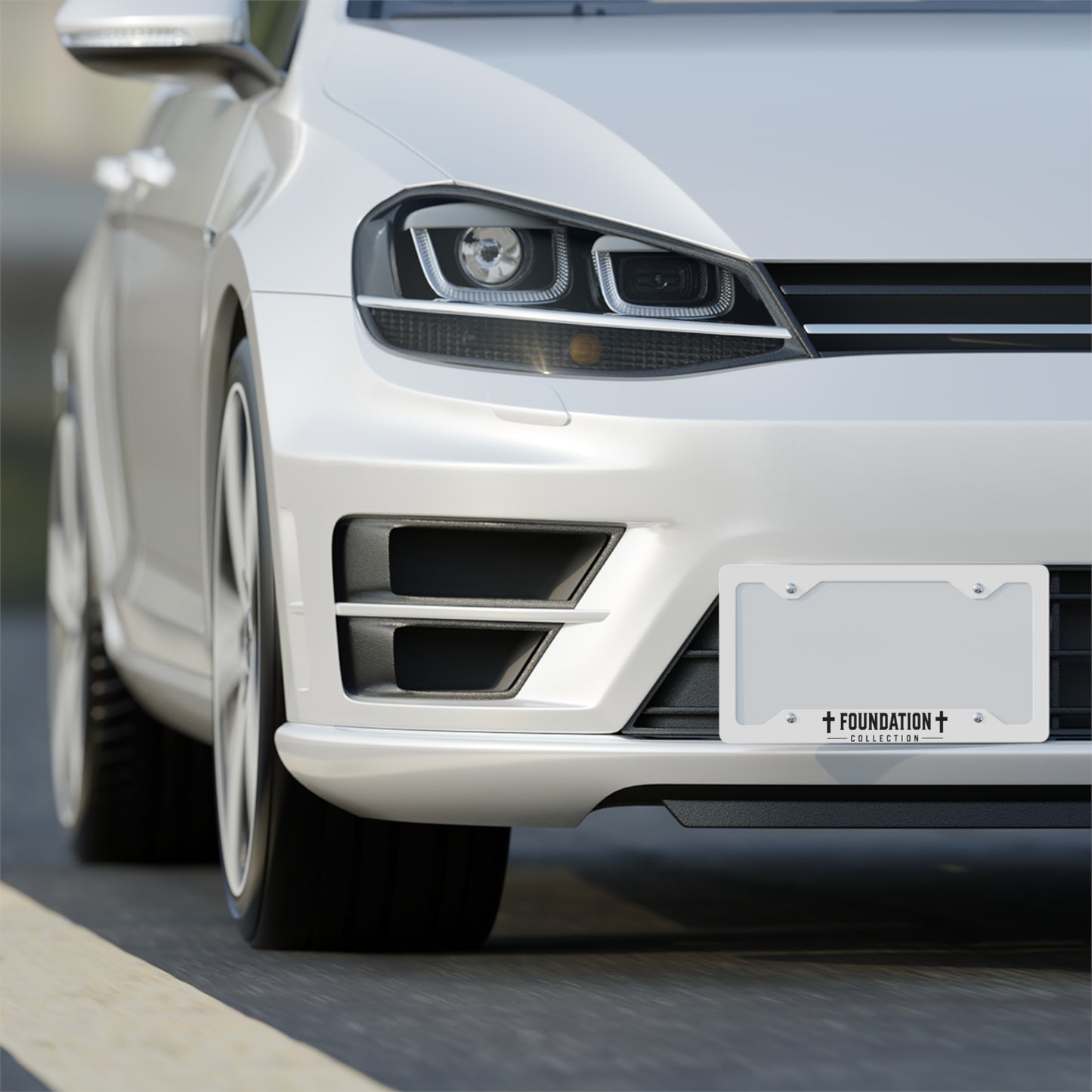 Foundation Collection License Plate Frame