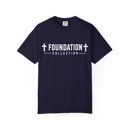 Discipline Over Comfort T-Shirt — Foundation Collection Christian Fitness Tee