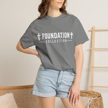 Discipline Over Comfort T-Shirt — Foundation Collection Christian Fitness Tee