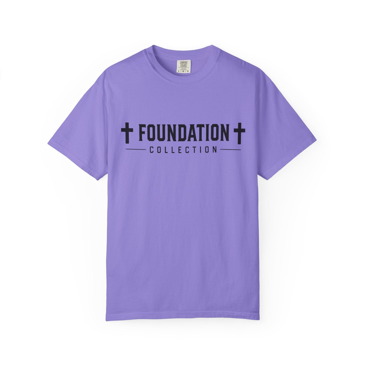 Discipline Over Comfort T-Shirt — Foundation Collection Christian Fitness Tee