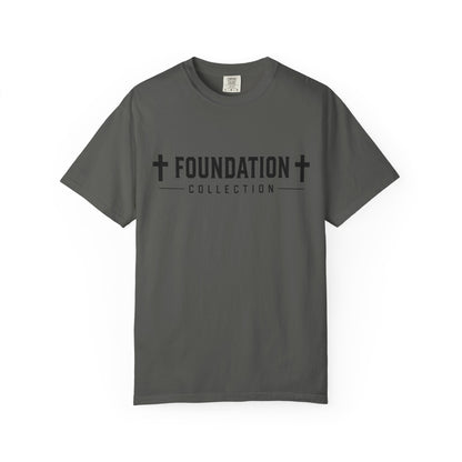 Discipline Over Comfort T-Shirt — Foundation Collection Christian Fitness Tee