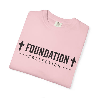 Discipline Over Comfort T-Shirt — Foundation Collection Christian Fitness Tee