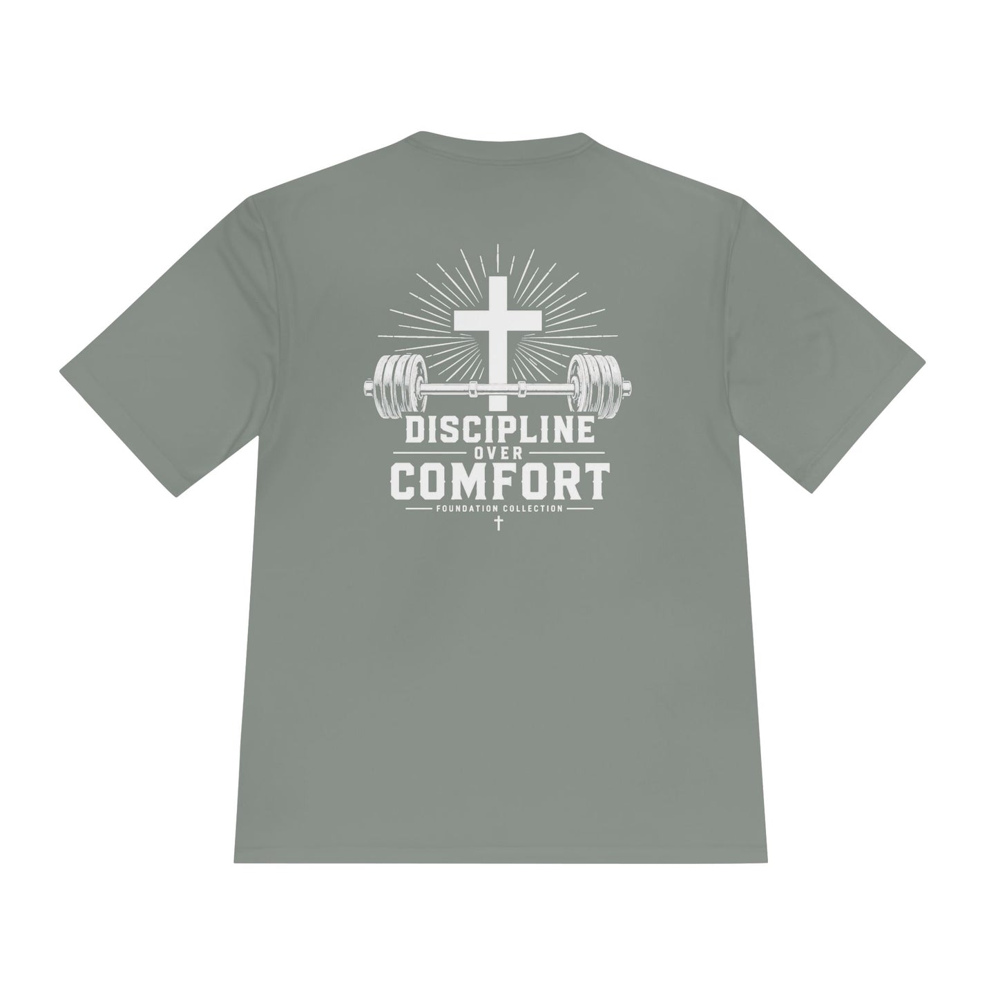 Discipline Over Comfort Performance Tee